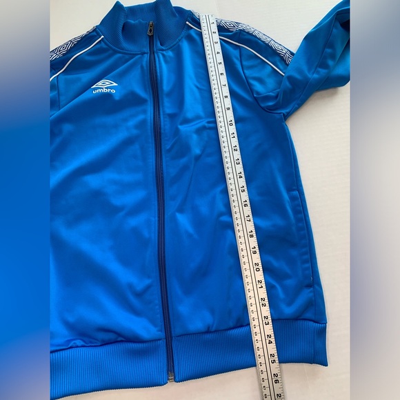 Umbro Men’s Soccer Jacket - Excellent Condition - Blue - Small - Picture 10 of 16